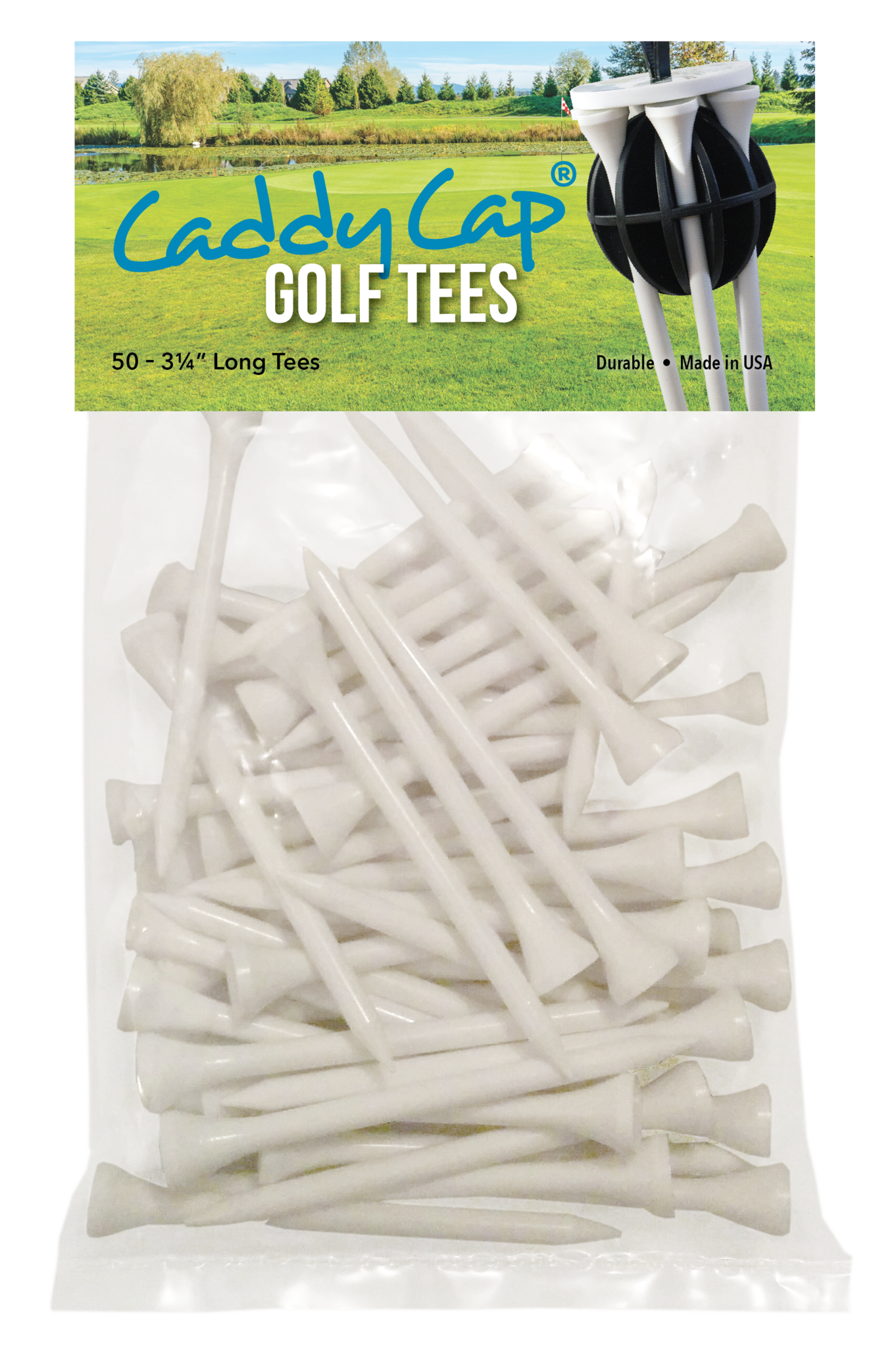 CaddyCap Golf Tees