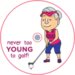 CaddyCap - Never too Young to Golf Female Golf Bag Accessories